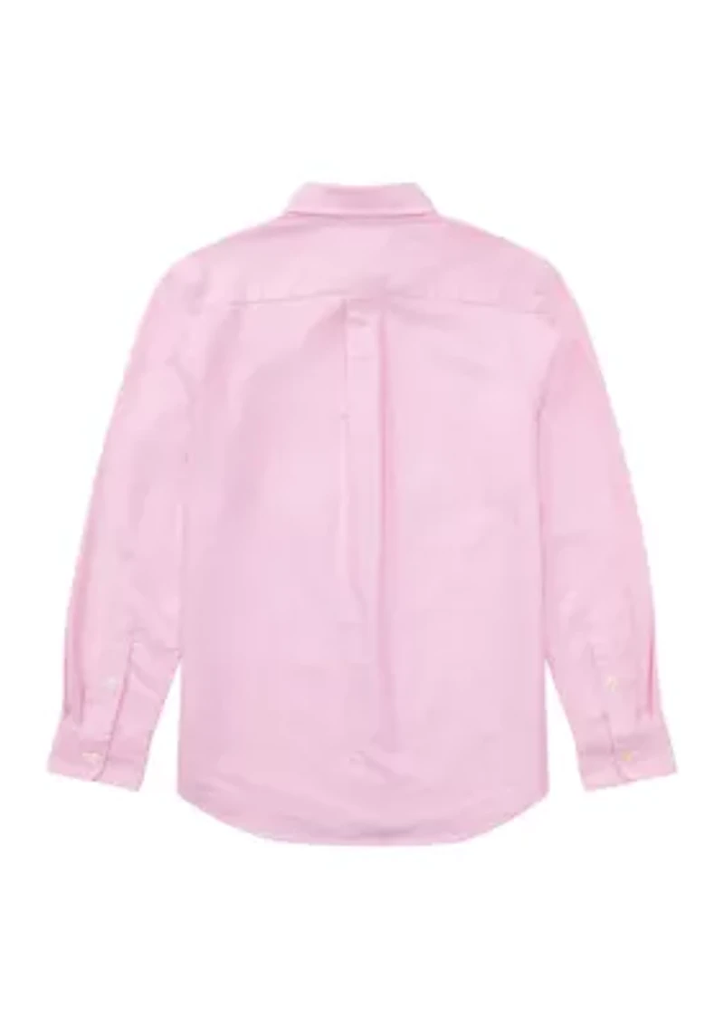 Boys 8-20 Cotton Oxford Shirt