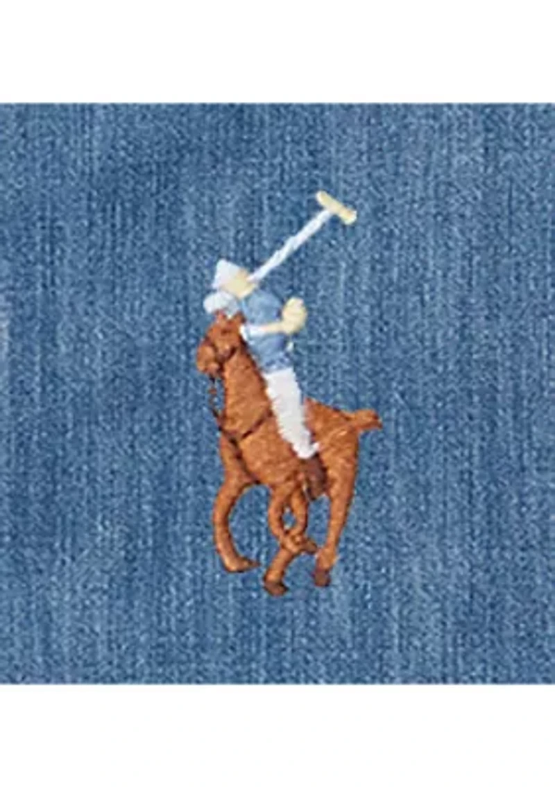 Boys 8-20 Cotton Chambray Shirt
