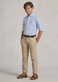 Boys 8-20 Cotton Poplin Sport Shirt