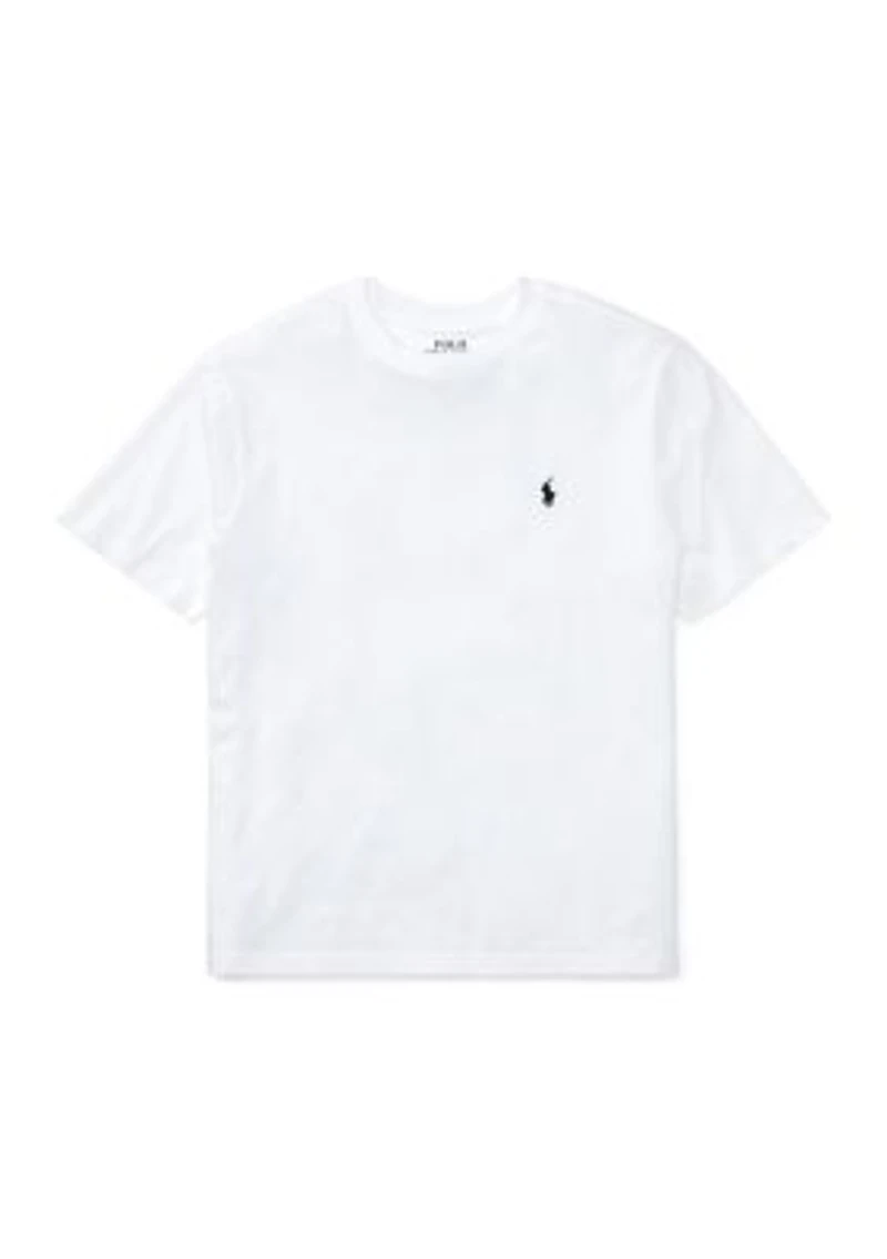 Boys 8-20 Cotton Jersey Crew Neck T-Shirt