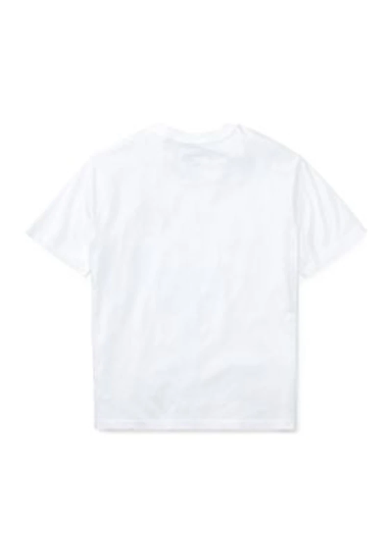 Boys 8-20 Cotton Jersey Crew Neck T-Shirt