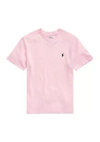Boys 8-20 Cotton Jersey V-Neck T-Shirt