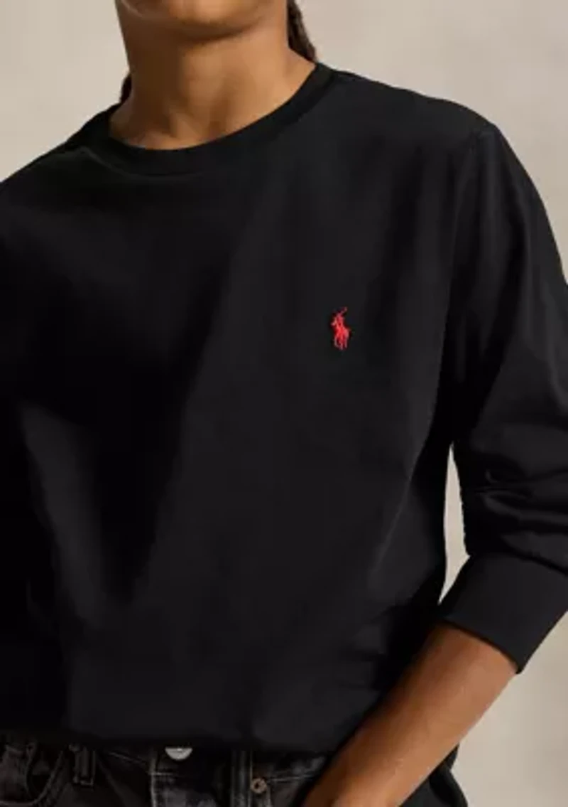 Boys 8-20 Cotton Jersey Long-Sleeve Tee