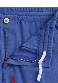 Boys 8-20 Polo Pony Cotton Mesh Shorts