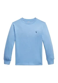 Boys 8-20 Cotton Jersey Long-Sleeve T-Shirt