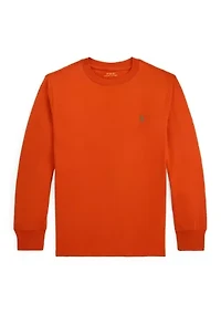 Boys 8-20 Cotton Jersey Long-Sleeve T-Shirt