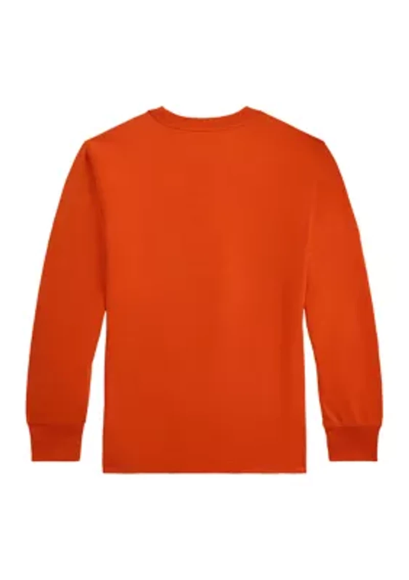 Boys 8-20 Cotton Jersey Long-Sleeve T-Shirt