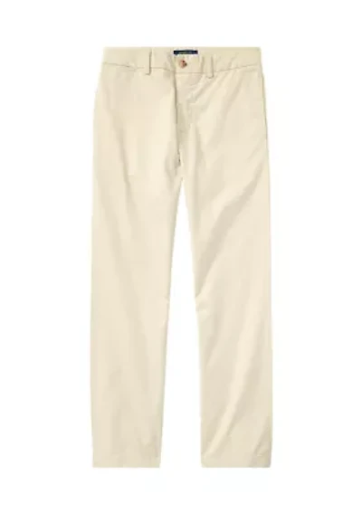 Boys 8-20 Straight Fit Stretch Twill Pants