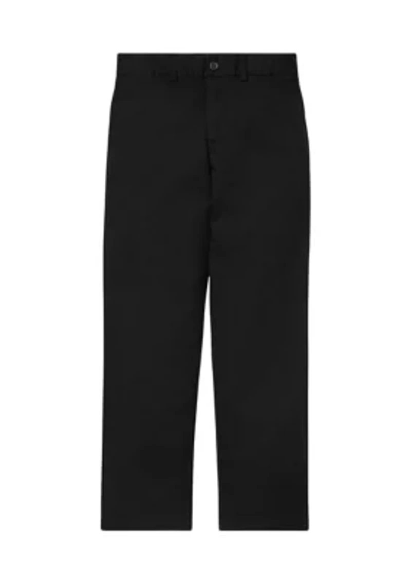Boys 8-20 Straight Fit Stretch Twill Pants