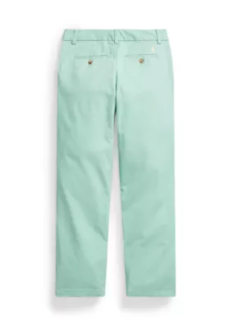 Boys 8-20 Straight Fit Flex Abrasion Twill Pants