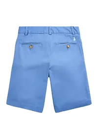 Boys 8-20 Straight Fit Flex Abrasion Twill Shorts