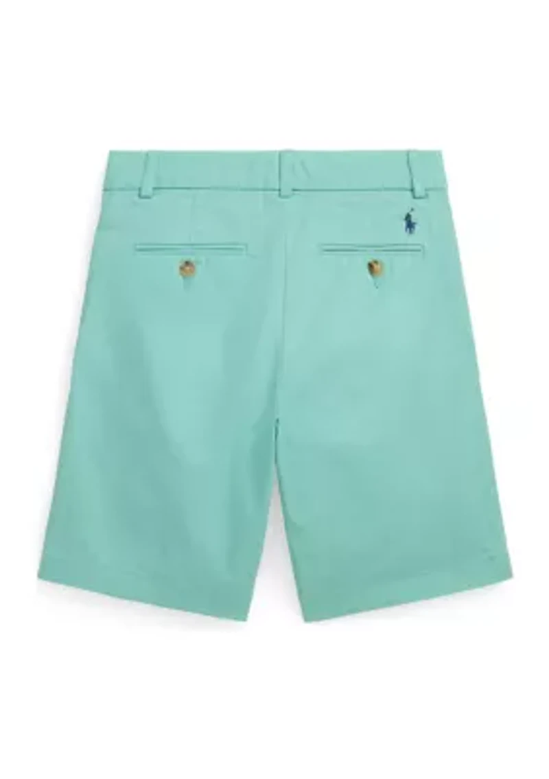 Boys - Straight Fit Flex Abrasion Twill Shorts