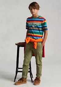 Boys 8-20 Stretch Chino Cargo Pants