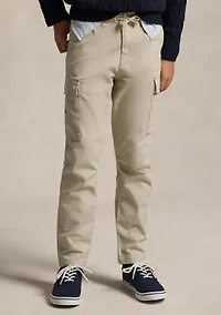 Boys 8-20 Stretch Chino Cargo Pants