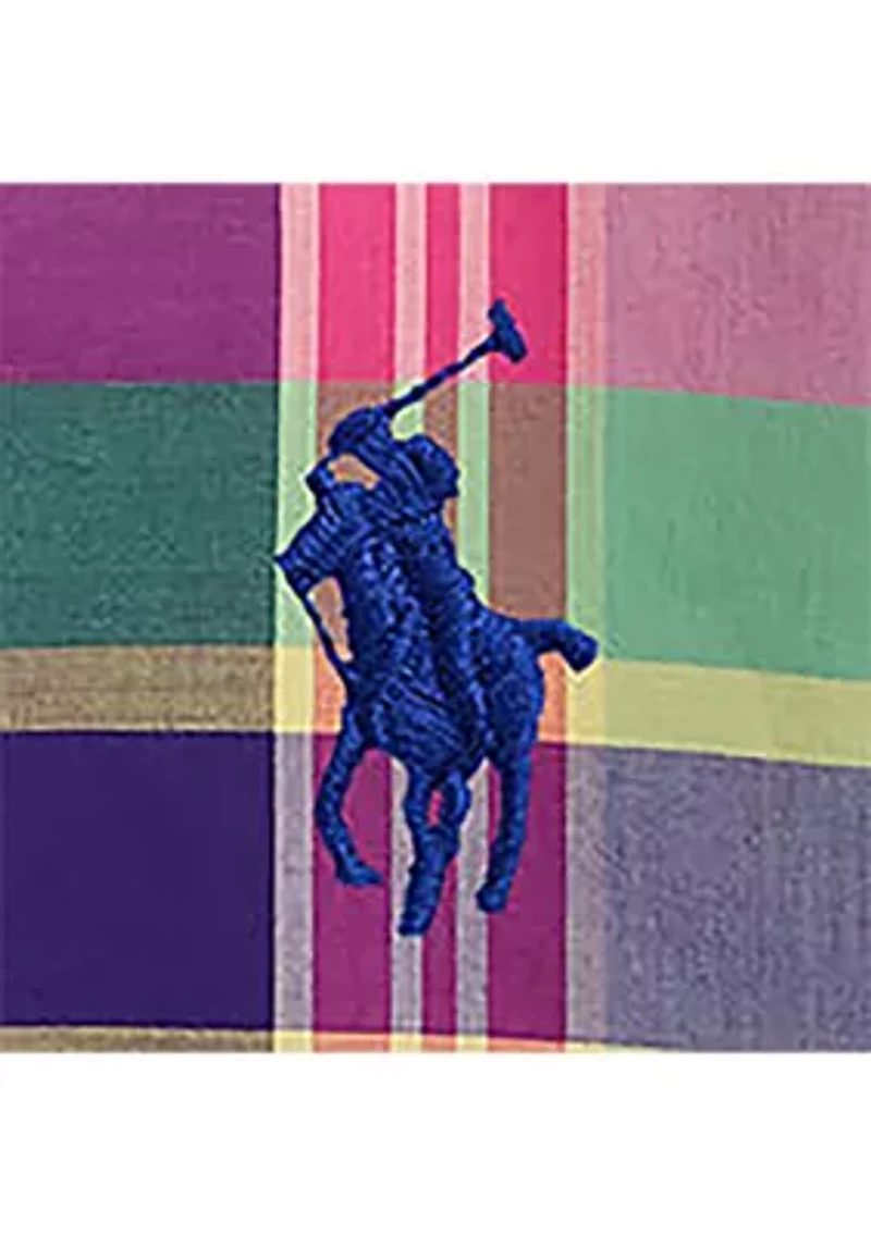 Boys 8-20 Gingham Cotton Poplin Short-Sleeve Shirt