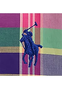 Boys 8-20 Gingham Cotton Poplin Short-Sleeve Shirt