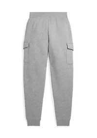 Boys 8-20 Fleece Cargo Jogger Pants
