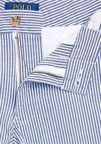 Boys 8-20 Stretch Cotton Seersucker Shorts