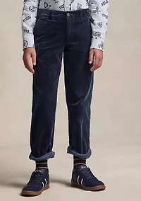 Boys 8-20 Straight Fit Cotton Corduroy Pants