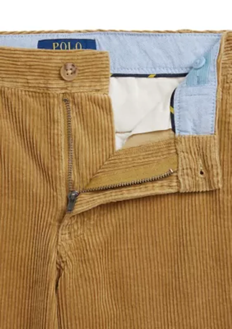 Boys 8-20 Straight Fit Cotton Corduroy Pants