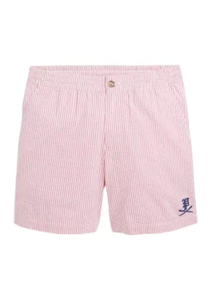 Boys 8-20 Polo Prepster Stretch Seersucker Shorts