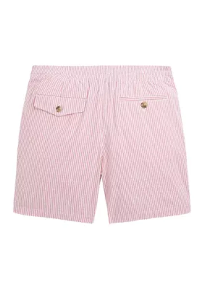 Boys 8-20 Polo Prepster Stretch Seersucker Shorts