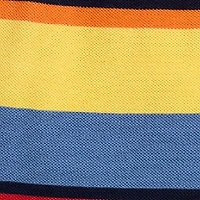 Boys 8-20 Striped Cotton Mesh Shorts