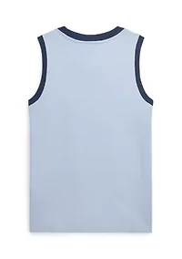 Boys 8-20 Logo Cotton Jersey Tank Top