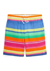 Boys 8-20 Striped Spa Terry Shorts