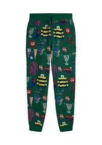 Boys 8-20 Fleece Graphic Jogger Pants