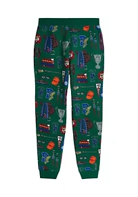 Boys 8-20 Fleece Graphic Jogger Pants