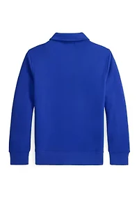 Boys 8-20 Fleece Quarter-Zip Pullover