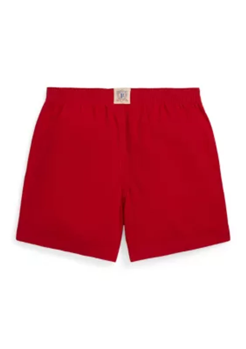 Boys 8-20 Baseball Printed Cotton Twill Shorts