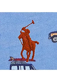 Boys 8-20 Car Printed Cotton Jersey T-Shirt