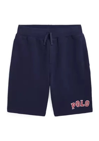 Boys 8-20 Baseball Logo Fleece Shorts