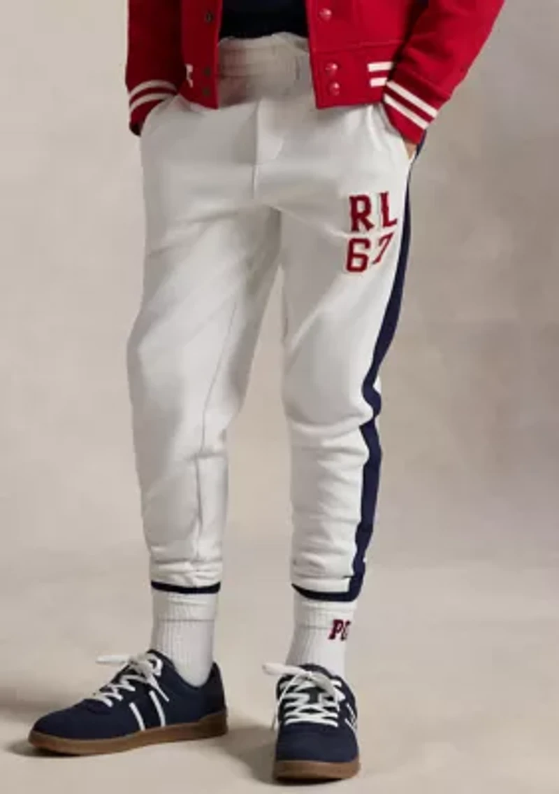 Boys 8-20 Logo Double Knit Jogger Pants