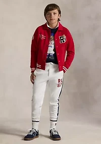 Boys 8-20 Logo Double Knit Jogger Pants