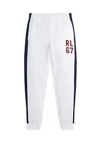 Boys 8-20 Logo Double Knit Jogger Pants