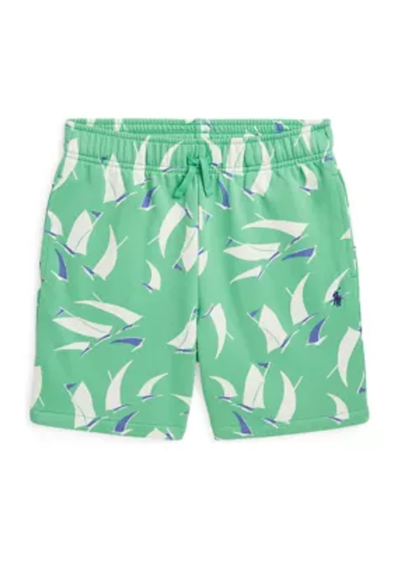 Boys 8-20 Sailboat-Print French Terry Shorts