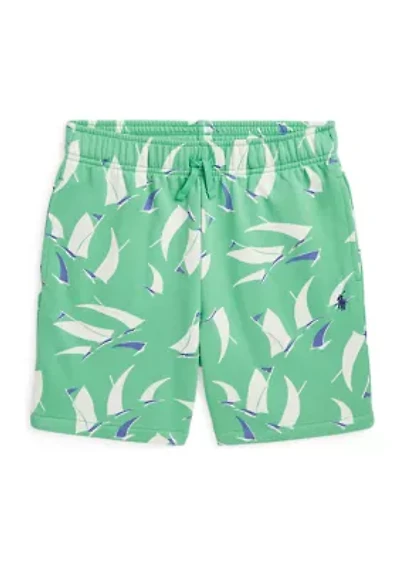 Boys 8-20 Sailboat-Print French Terry Shorts