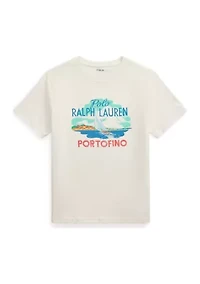 Boys 8-20 Logo Cotton Jersey Graphic T-Shirt