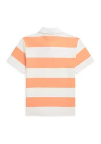Boys 8-20 Polo Bear Short Sleeve Rugby Shirt