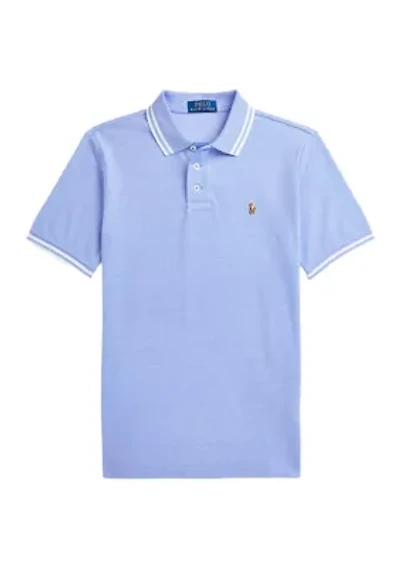 Boys 8-20 Oxford Mesh Polo Shirt