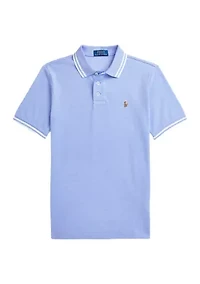 Boys 8-20 Oxford Mesh Polo Shirt