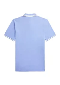 Boys 8-20 Oxford Mesh Polo Shirt