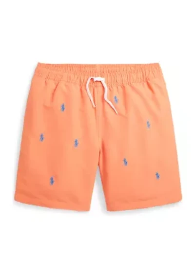 Boys 8-20 Traveler Polo Pony Swim Trunks