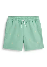Boys 8-20 Traveler Polo Pony Swim Trunk