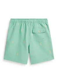 Boys 8-20 Traveler Polo Pony Swim Trunk