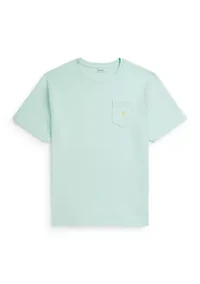 Boys 8-20 Cotton Jersey Pocket T-Shirt