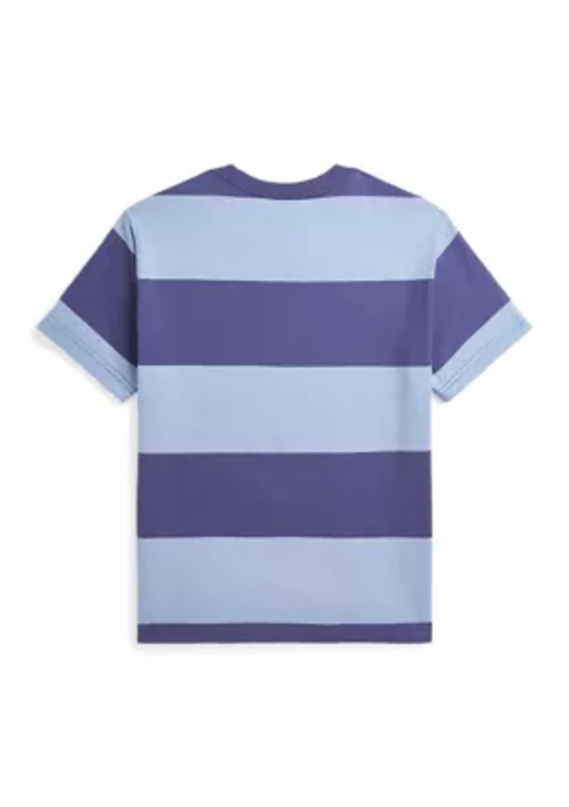 Boys - Striped Cotton Jersey T-Shirt